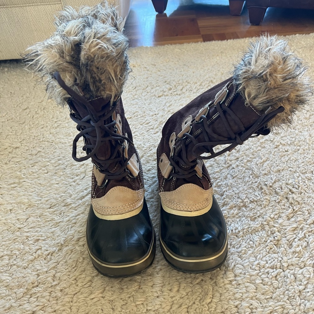 Joan of Arc Brown boots